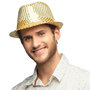 Voir la diapositive 3 : Boland Chapeau Popstar Sequins Or