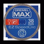 Dremel Disque à tronçonner diamanté Haute longévité EZ SpeedClic Dremel Max S545 - Ø38mm