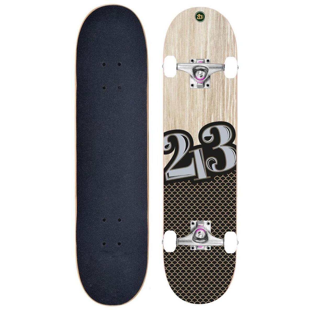 213 Street Skateboard 213 Wood03 beige
