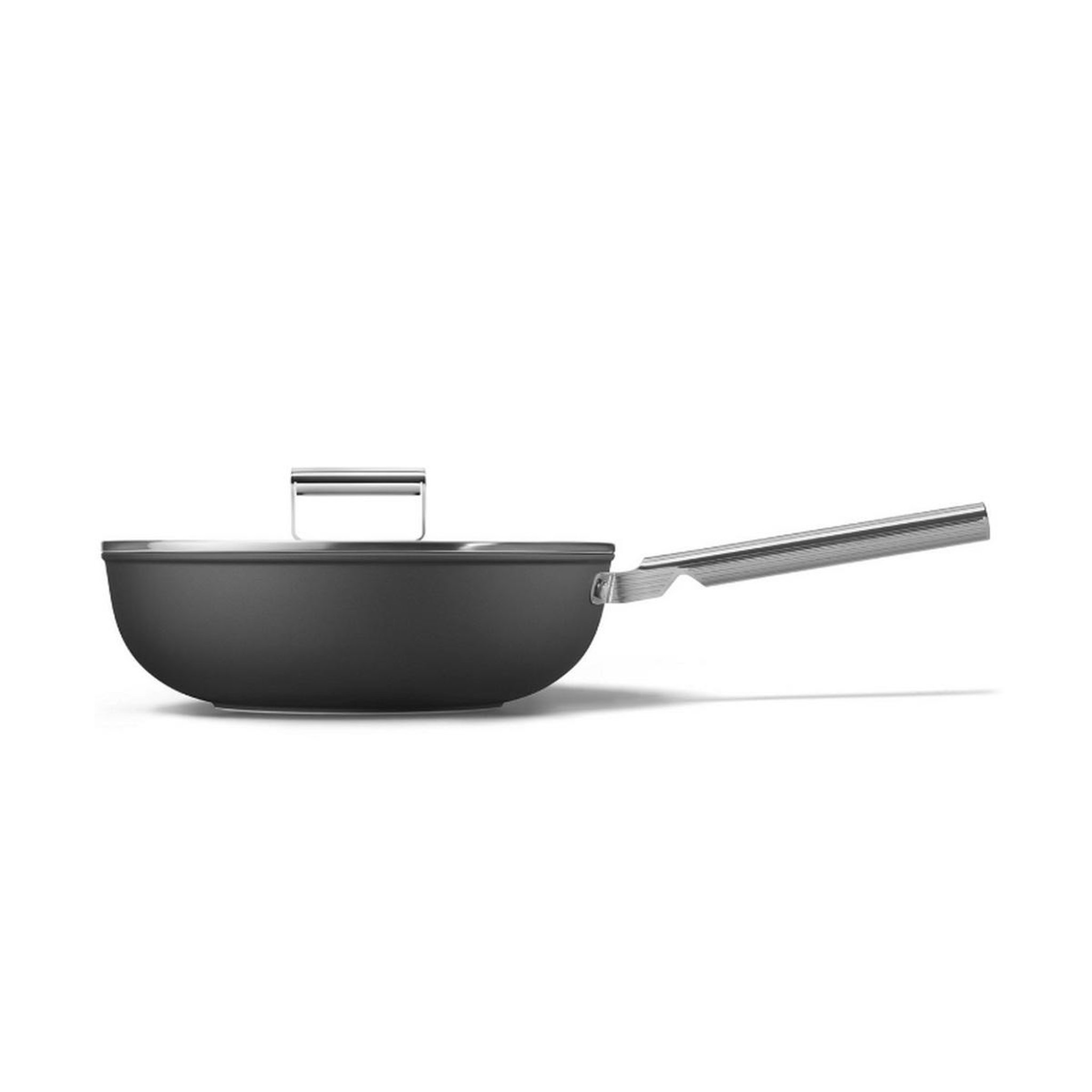 Voir la diapositive 5 : SMEG Poêle wok 30cm noir mat - WOF3002BLM
