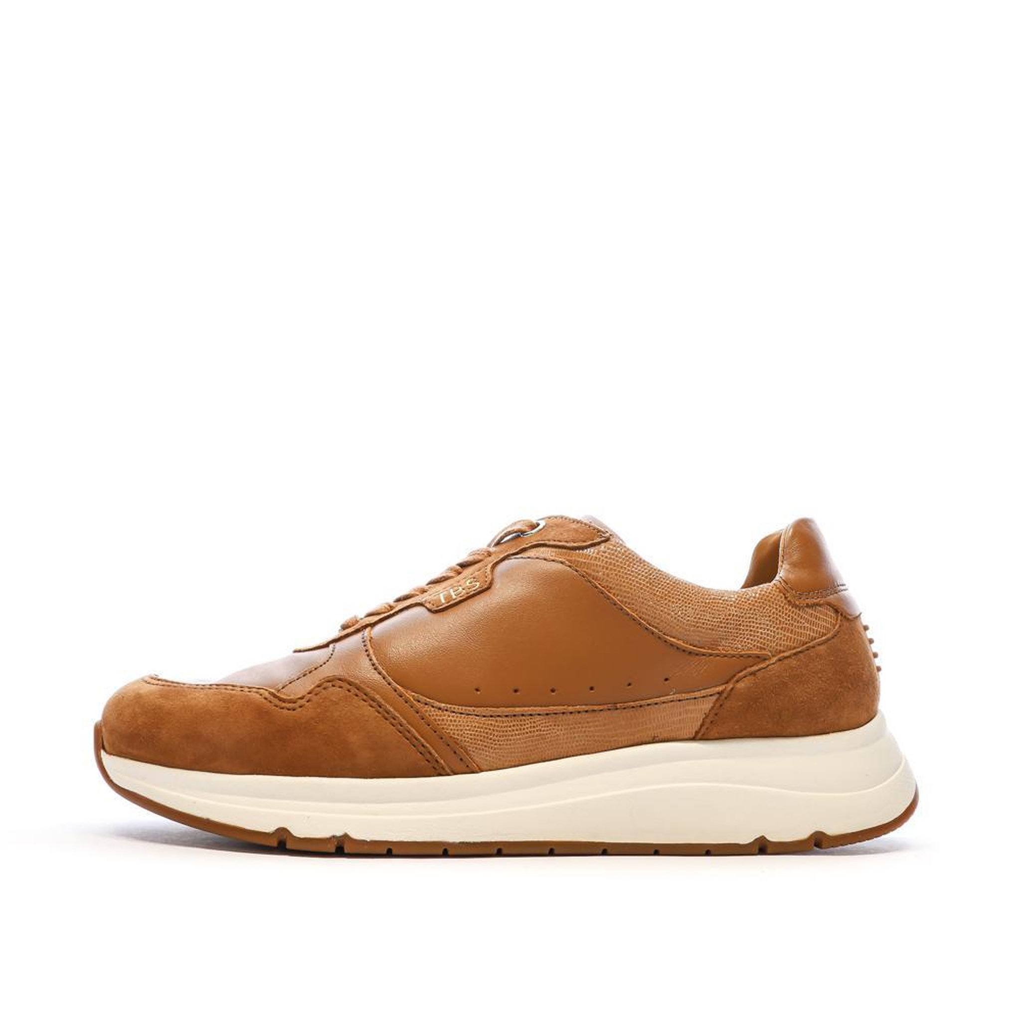 Voir la diapositive 1 : TBS Baskets camel femme tbs blondie