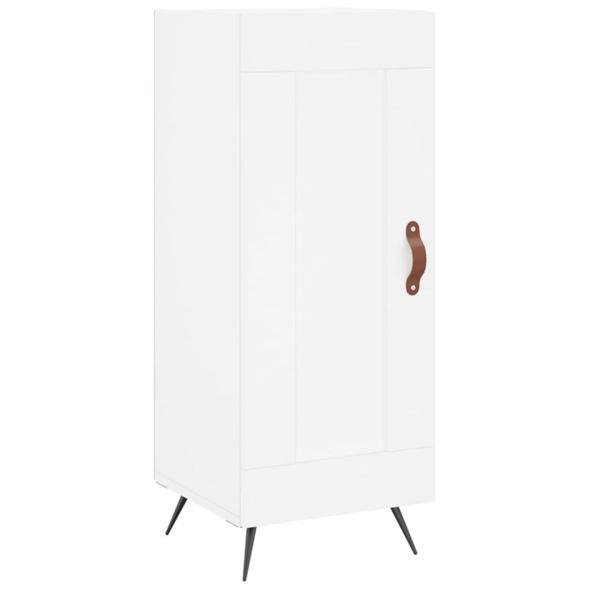 VIDAXL Buffet blanc 34,5x34x90 cm bois d'ingenierie