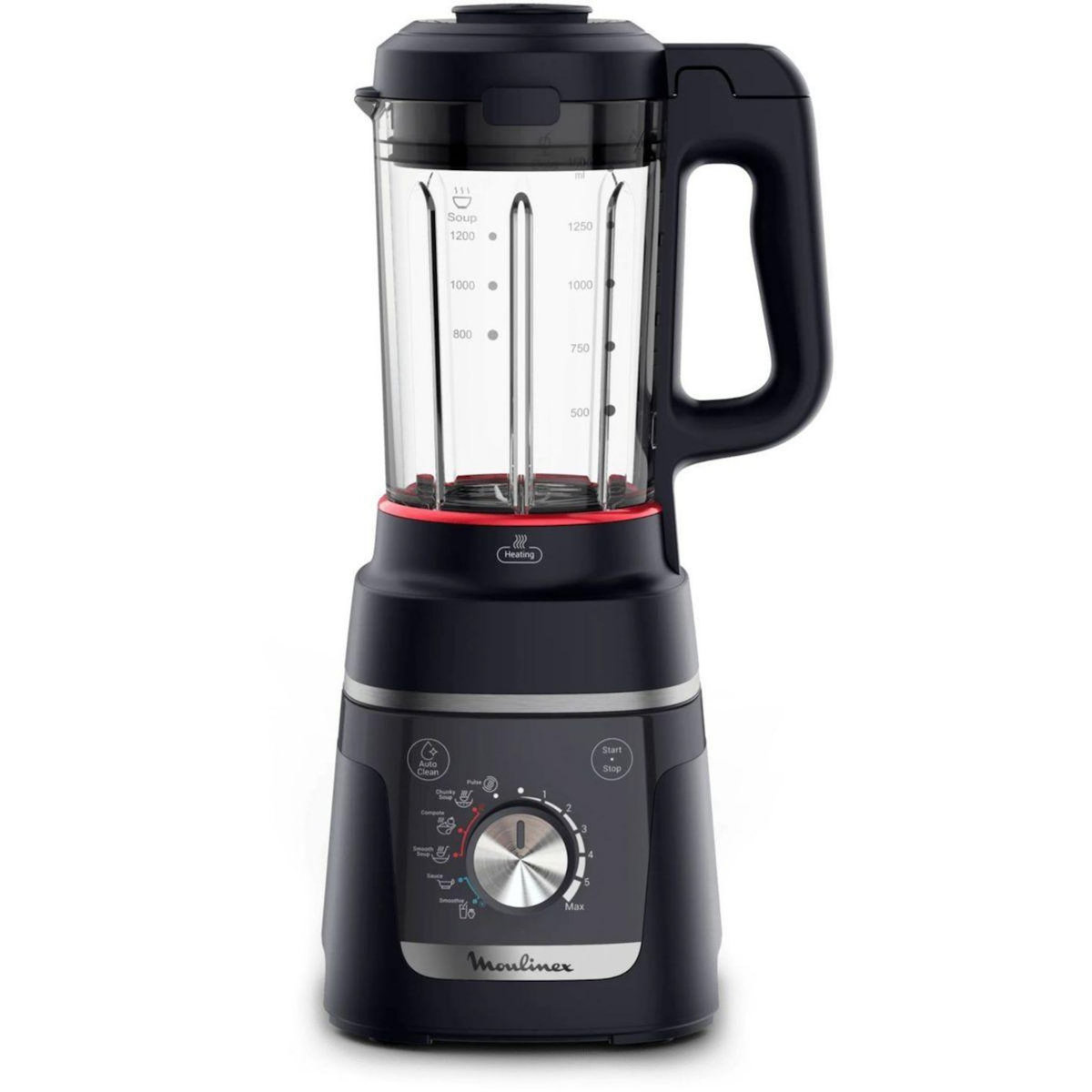 MOULINEX Blender chauffant Blendforce Cook 5 prog 6 vitess LM5768F0