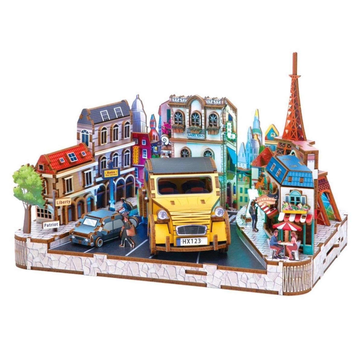 Puzzle 3d Greenslide Paysages Célèbres Paris 222 Pièces Bois - vue 2
