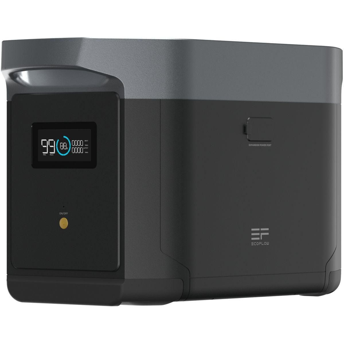 ECOFLOW Batterie nomade Additionnelle pour EcoFlow DELTA 2 MAX