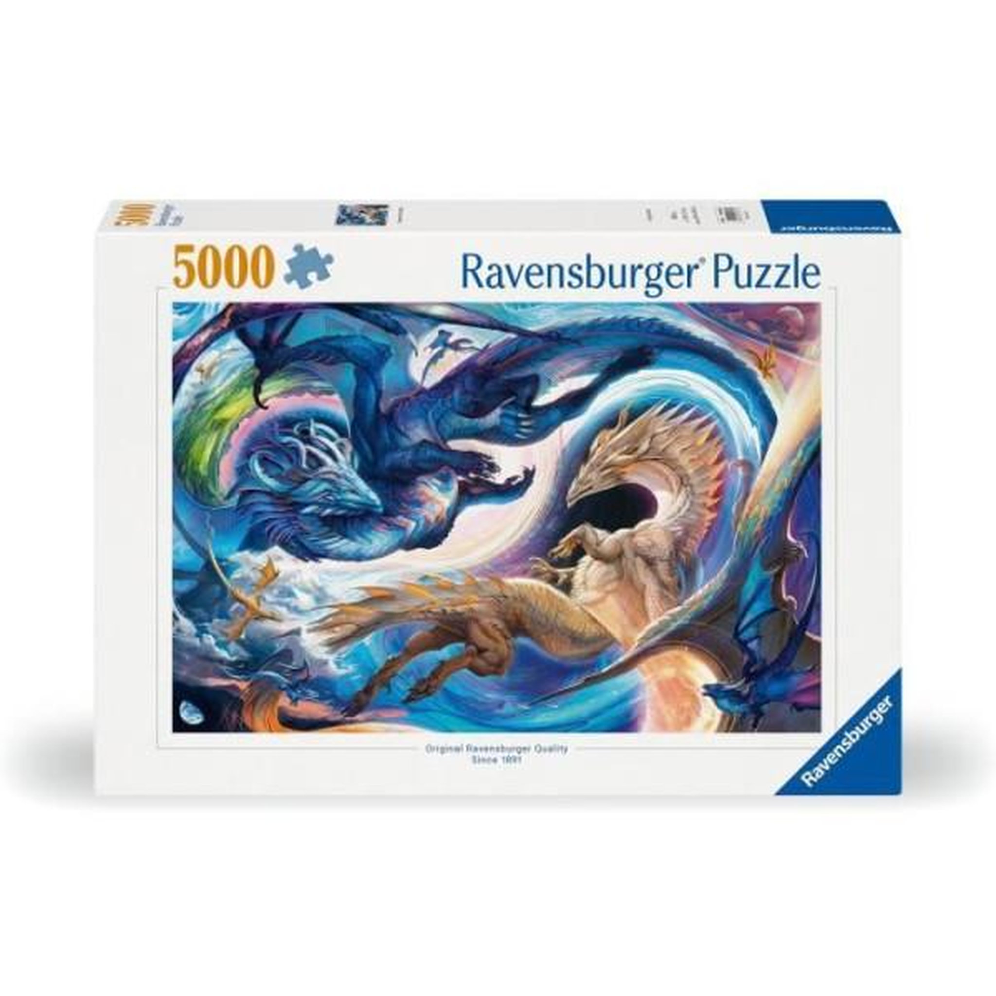 Voir la diapositive 3 : RAVENSBURGER Puzzle 5000 pieces dragon de jour et de nuit, des 14 ans, dragons, 12000813, ravensburger