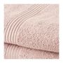 Voir la diapositive 3 : Today Lot de 2 serviettes de toilette TODAY 50x90 cm 100% Coton - Rose des sables