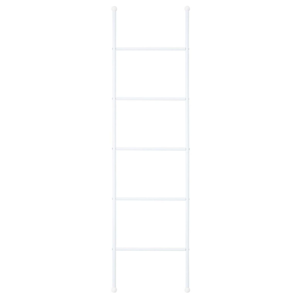 IDIMEX Echelle CASTEL porte-serviettes avec 5 barreaux, en métal