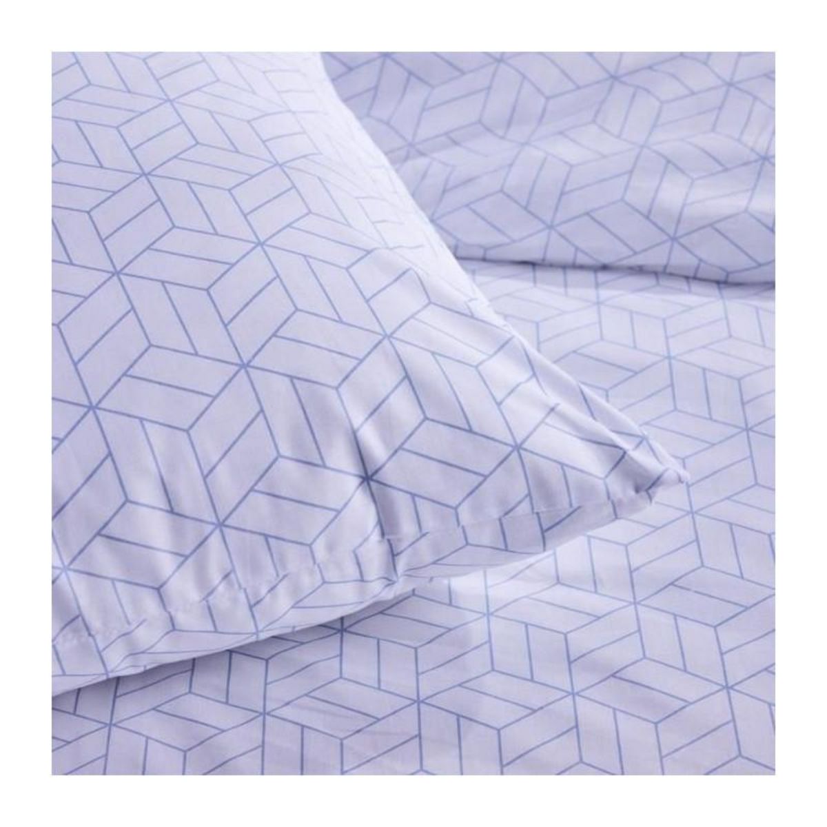 Today Parure de lit - TODAY - Sunshine - 123402 - 2 personnes - 220x240 cm - Coton - Imprimé 15.37