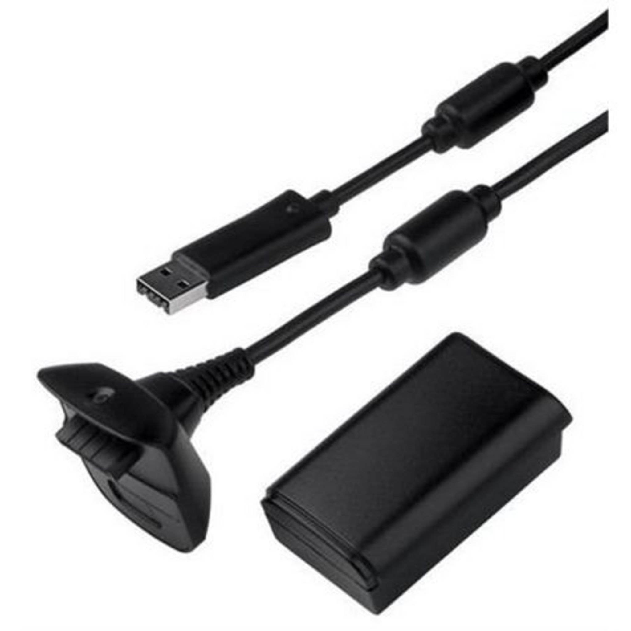 MICROSOFT Kit Play & Charge Xbox 360 pas cher Auchan.fr