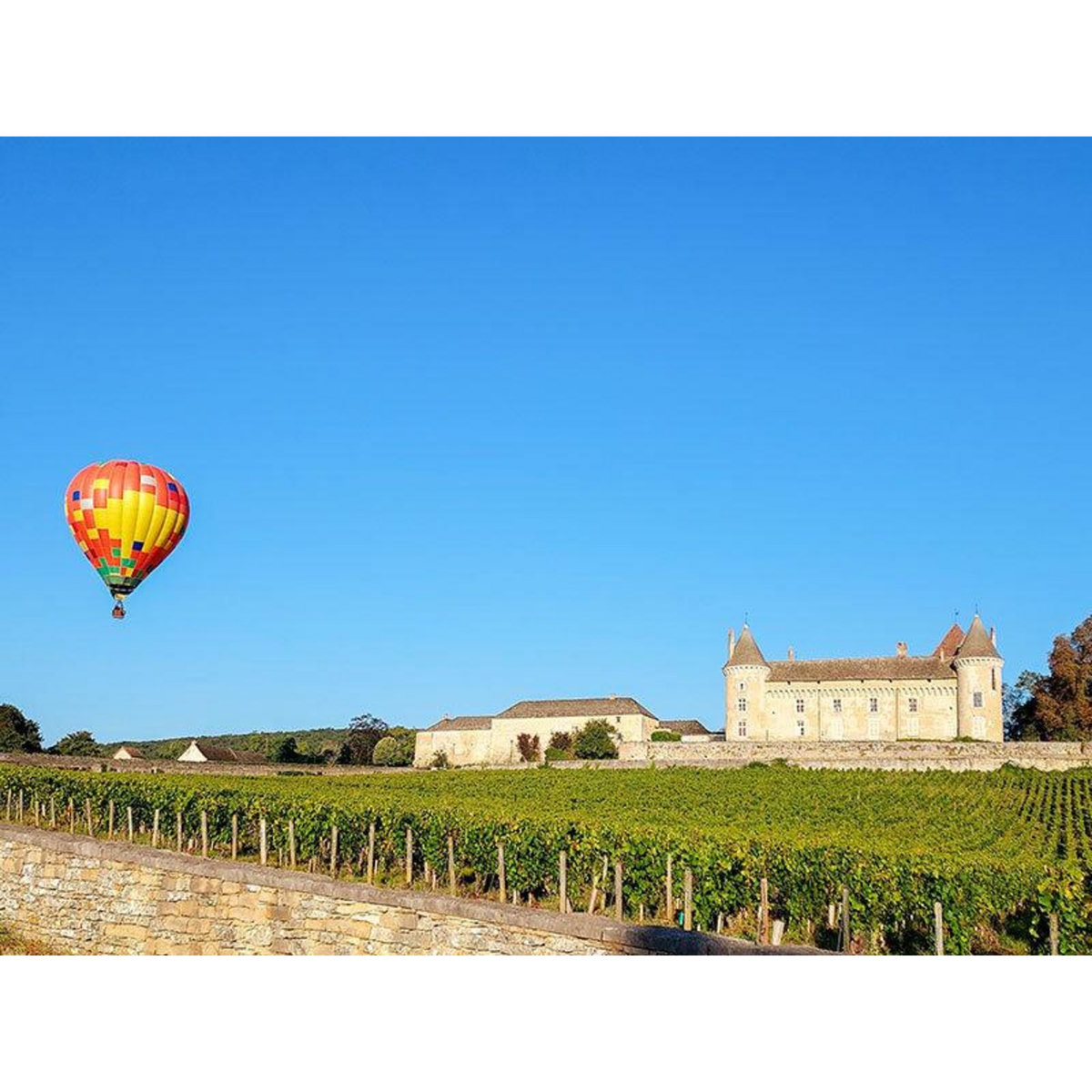 Smartbox Vol en montgolfière pour 2 personnes au-dessus du château de La Palice - Coffret Cadeau Sport & Aventure