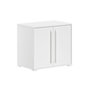Voir la diapositive 1 : Vipack Commode SAM blanche - Pour lit mi-hauteur