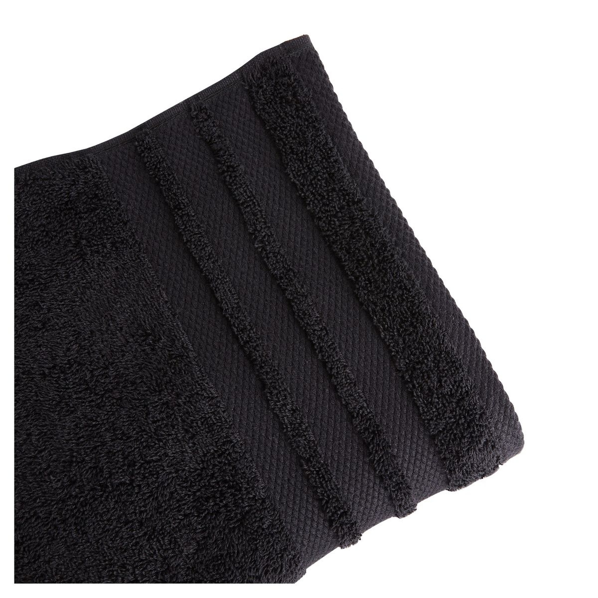 Voir la diapositive 3 : ACTUEL Maxi Drap de bain uni en coton 500 gsm