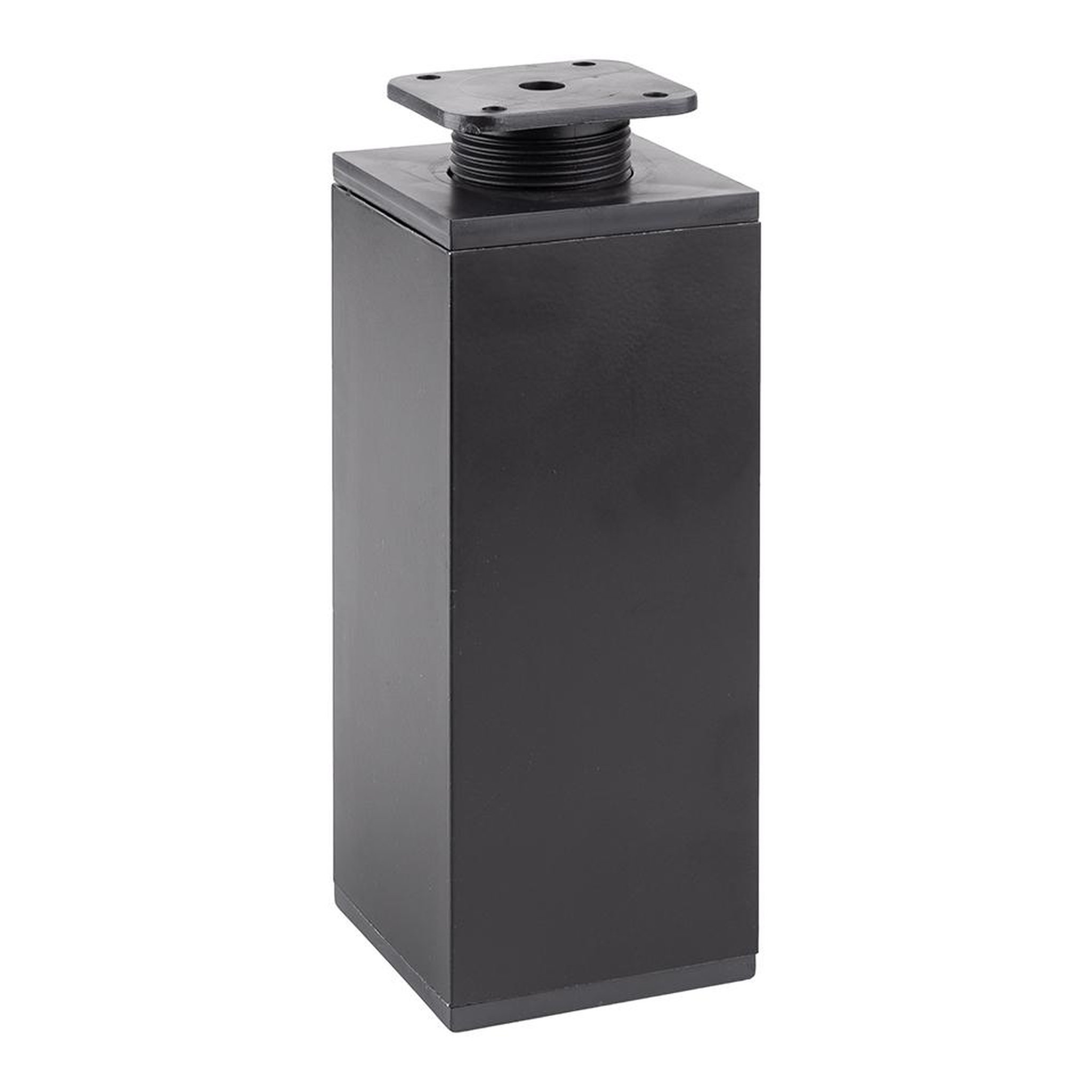 CENTRALE BRICO Pied de meuble fa012 150 mm réglable noir mat