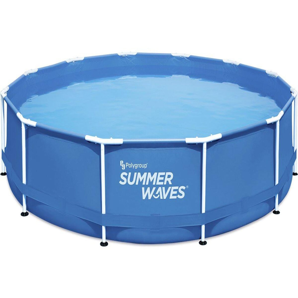 Habitat et Jardin Piscine tubulaire Metal  - FETA - 3.66 x 0.91 m