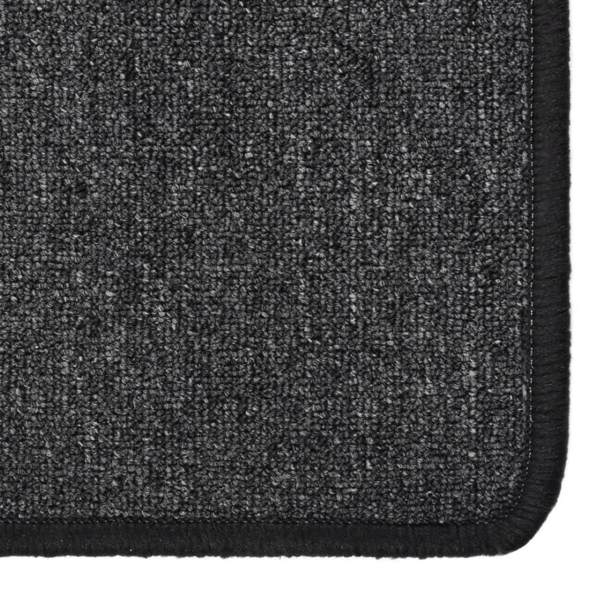 VIDAXL Tapis de couloir Anthracite 80x400 cm