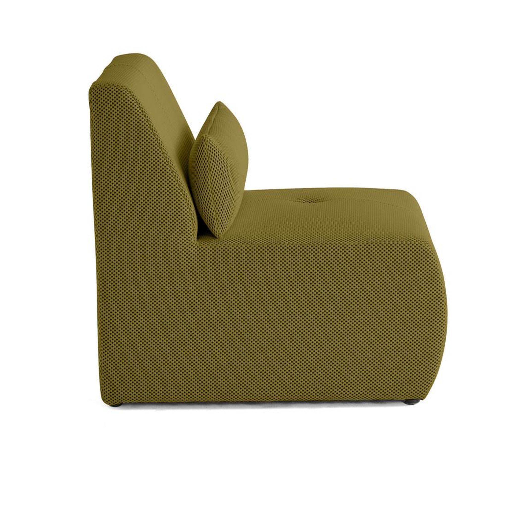 Voir la diapositive 3 : LISA DESIGN Onyx - fauteuil sans accoudoirs - en tissu mailles 3d