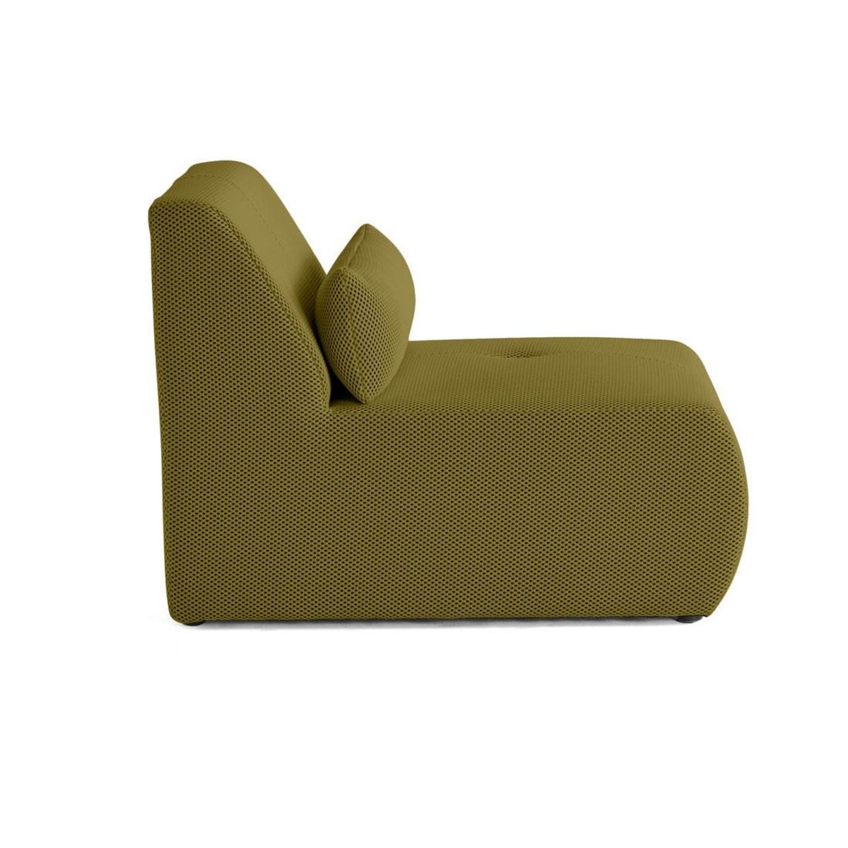 LISA DESIGN Onyx - fauteuil sans accoudoirs - en tissu mailles 3d