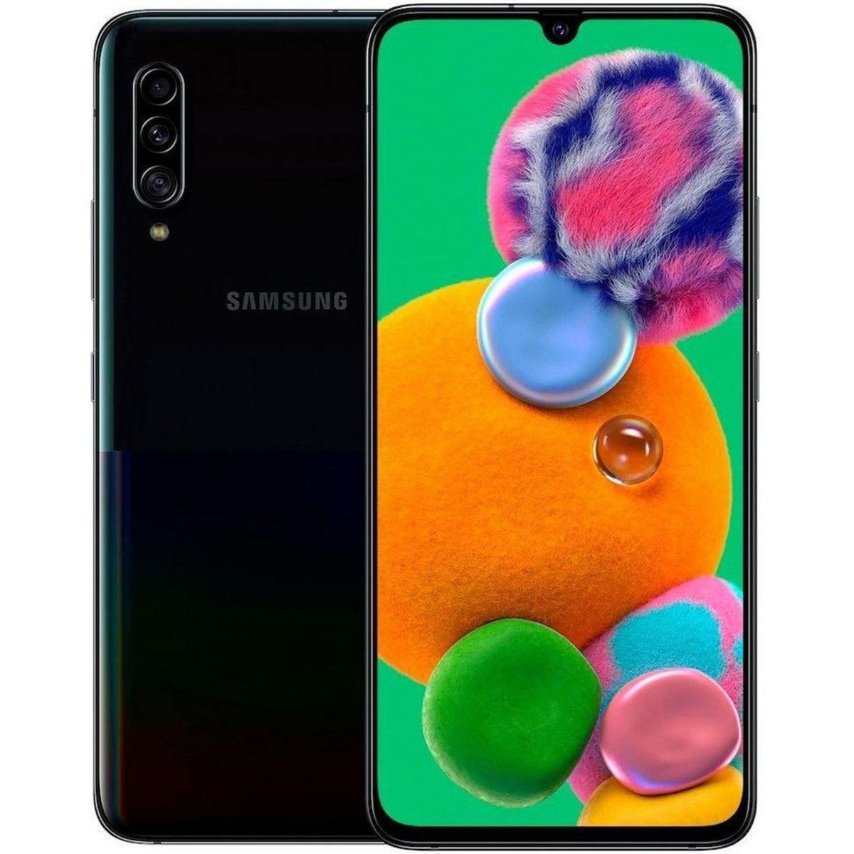 Samsung Galaxy A90 5G (Dual Sim) Reconditionné 128 Go - Grade C - Noir