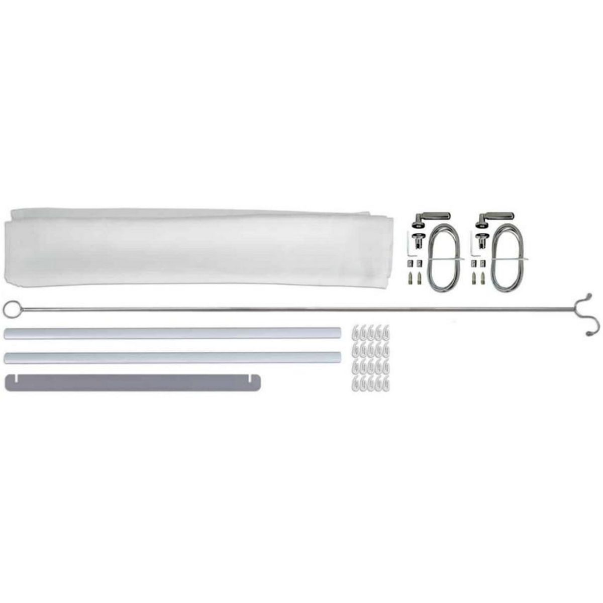 Palram Stores de toit 3x7,30m blanc - 706112