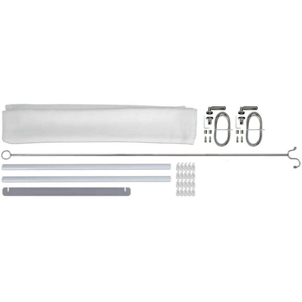 Palram Stores de toit 3x7,30m blanc - 706112