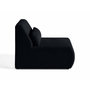Voir la diapositive 3 : LISA DESIGN Onyx - fauteuil sans accoudoirs - en velours côtelé