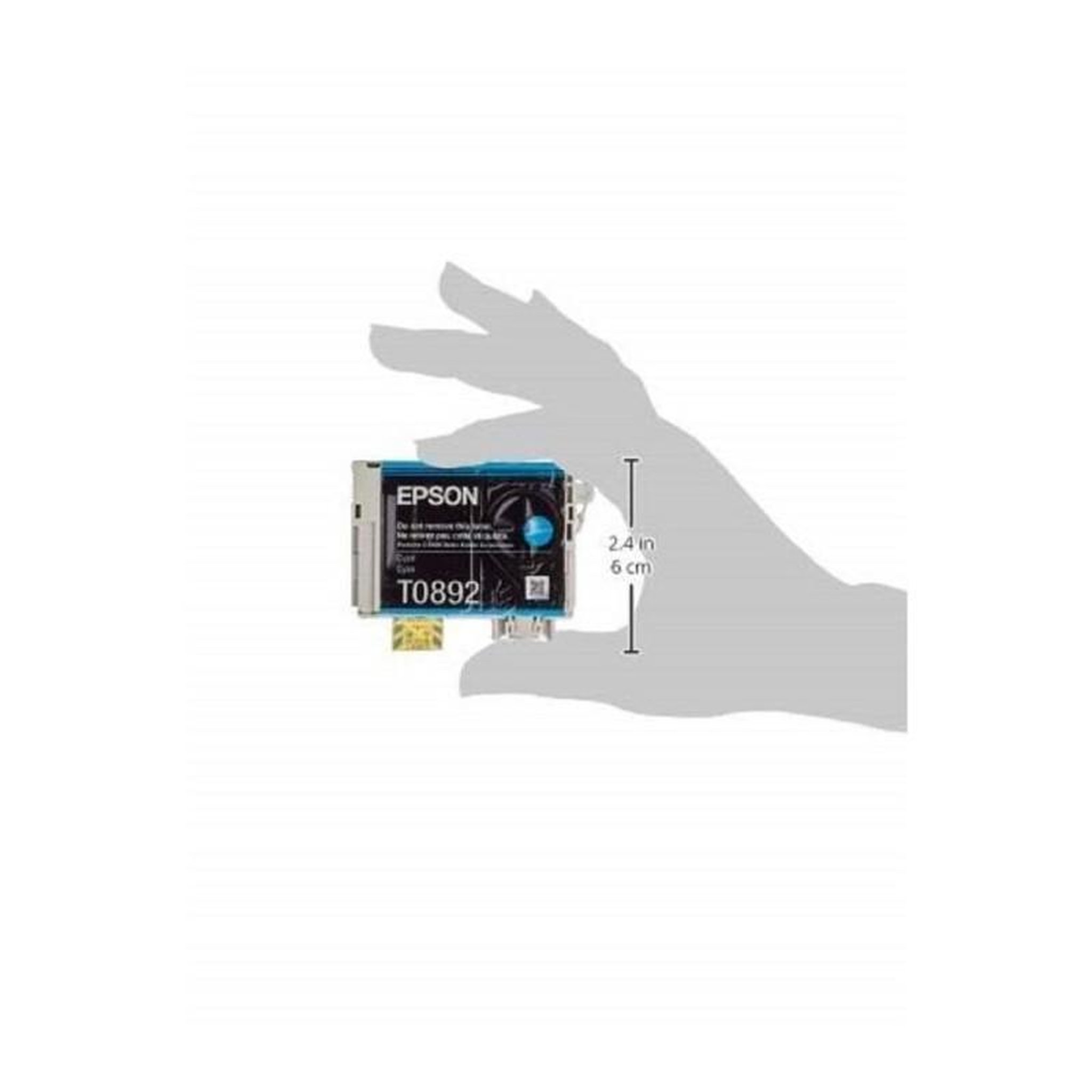 Voir la diapositive 6 : Epson EPSON Cartouche d'encre T0892 Cyan - Singe (C13T08924011)