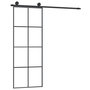 Voir la diapositive 2 : VIDAXL Porte coulissante avec kit de quincaillerie 76x205 cm Verre ESG