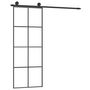 Voir la diapositive 2 : VIDAXL Porte coulissante avec kit de quincaillerie 76x205 cm Verre ESG