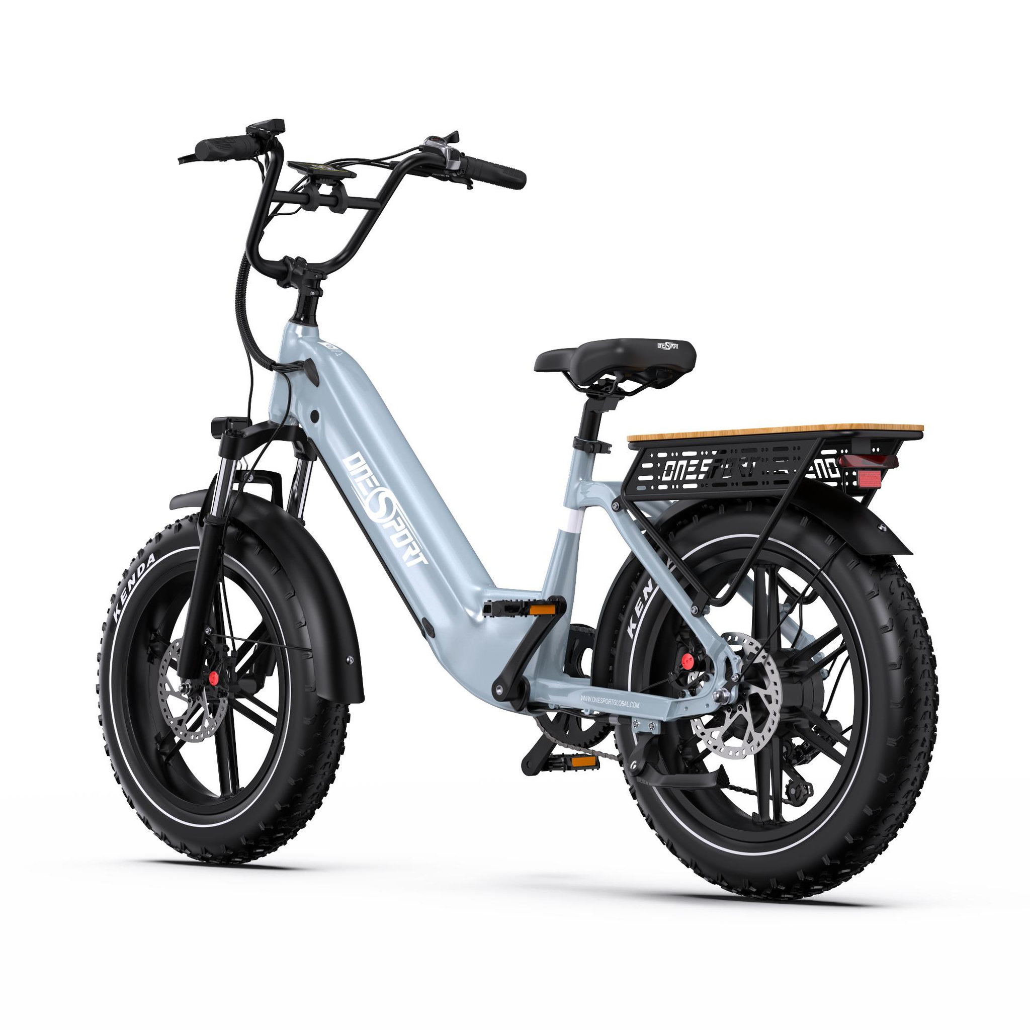 Voir la diapositive 3 : ONESPORT Vélo électrique Onesport OT08 à gros pneus
