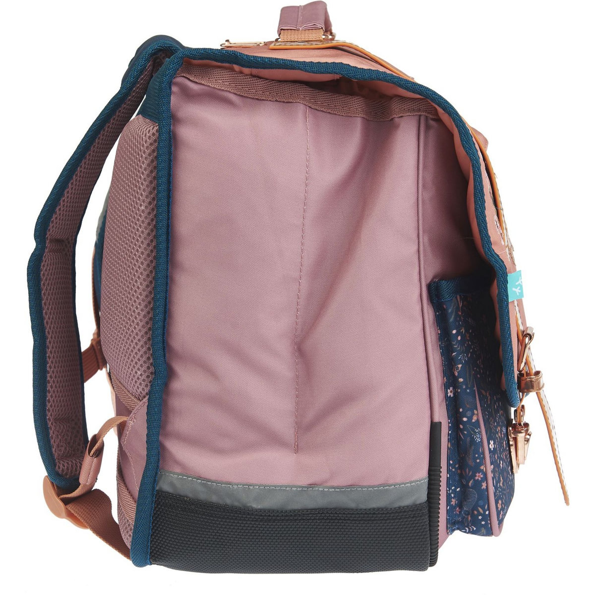 AUCHAN Cartable 36 cm rose FOREST NEST