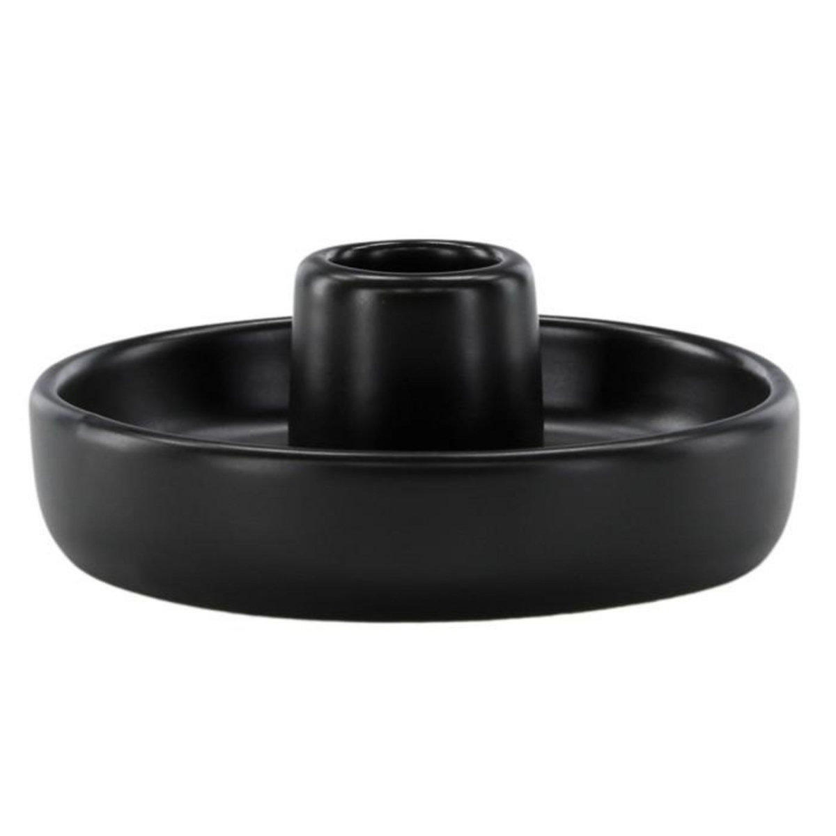 Paris Prix Bougeoir en Céramique  Otis  11cm Noir