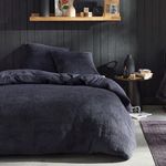 Today Parure de lit Fusain Today 140x200cm. Coloris disponibles : Gris