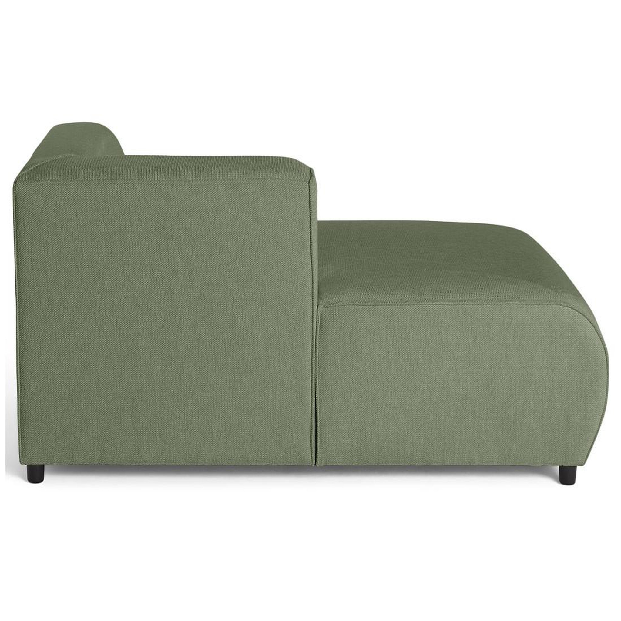 Voir la diapositive 6 : LISA DESIGN Suaro - module d'assise méridienne gauche en tissu texturé