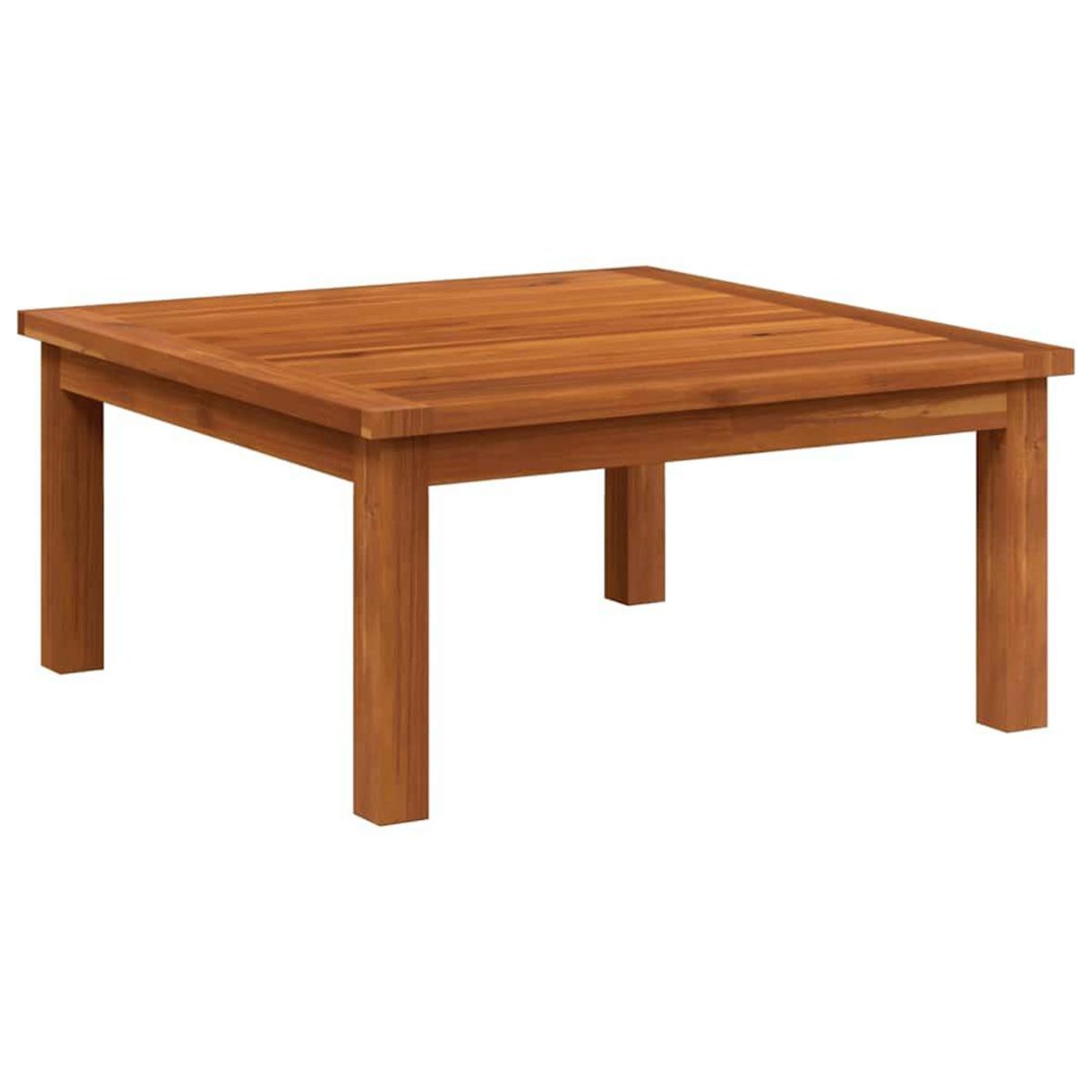 VIDAXL Table de salon de jardin 63x63x30 cm Bois solide d'acacia