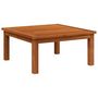 Voir la diapositive 2 : VIDAXL Table de salon de jardin 63x63x30 cm Bois solide d'acacia