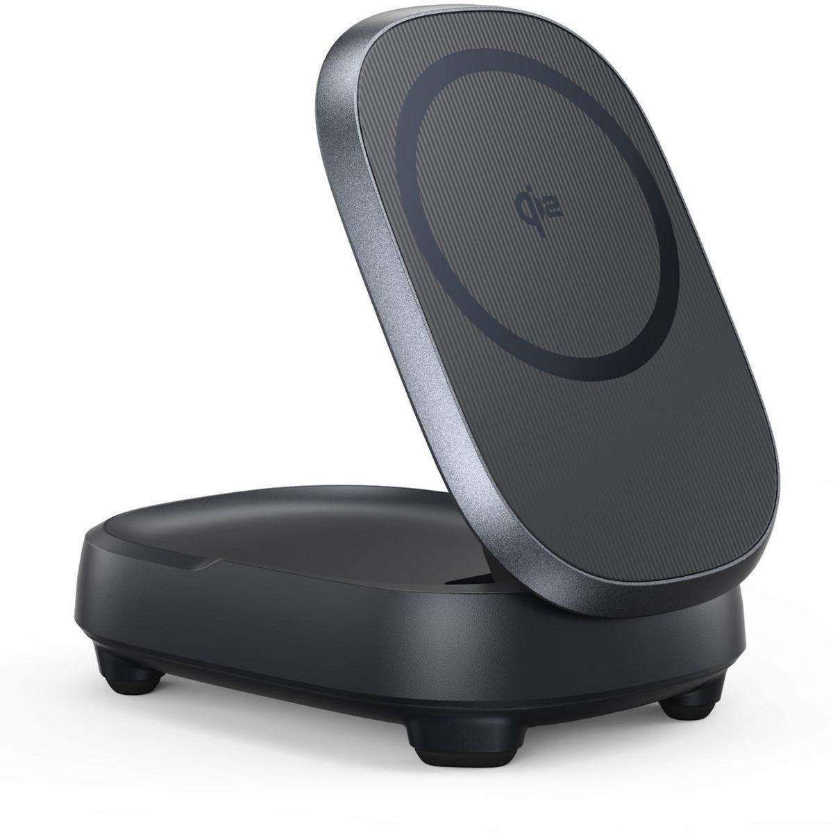 INIU Station de charge 15W Stand MagPro pliable USB-C /Qi2 Noir