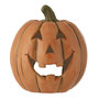 Voir la diapositive 1 : Paris Prix Photophore Déco Citrouille  Halloween  27cm Caramel