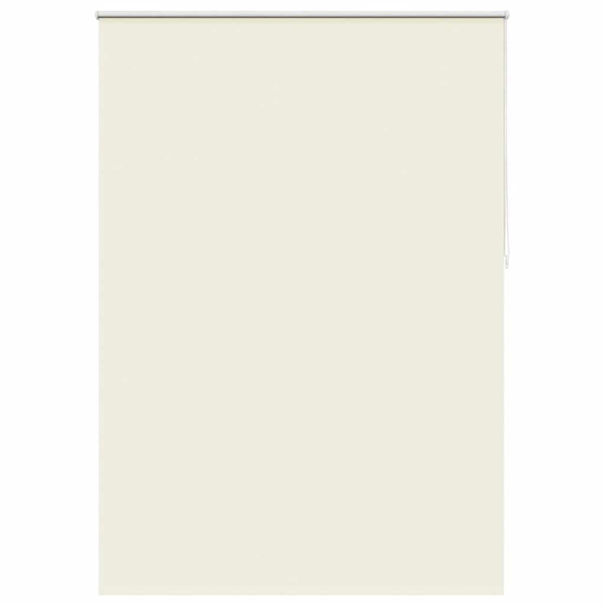 VIDAXL Store enrouleur occultant 164,4 x 230 cm, largeur du tissu 160 cm, blanc casse