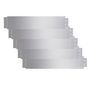 Voir la diapositive 2 : VIDAXL Bordure de pelouse 5 pcs Acier galvanise 100 x 20 cm