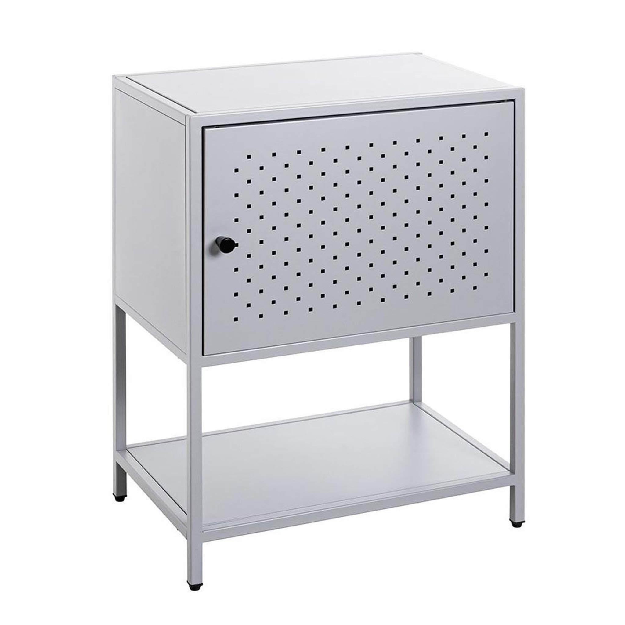 Voir la diapositive 2 : Paris Prix Table de chevet design  boston  60cm gris