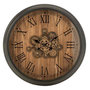 Voir la diapositive 1 : Paris Prix Horloge Murale Design  Engrenage  82cm Noir