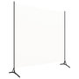 Voir la diapositive 2 : VIDAXL Cloison de separation blanc 175x180 cm tissu