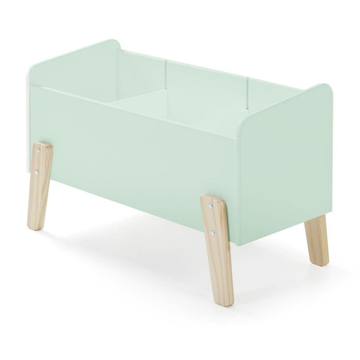 Paris Prix Coffre à Jouets  Kiddy  80cm Vert Menthe