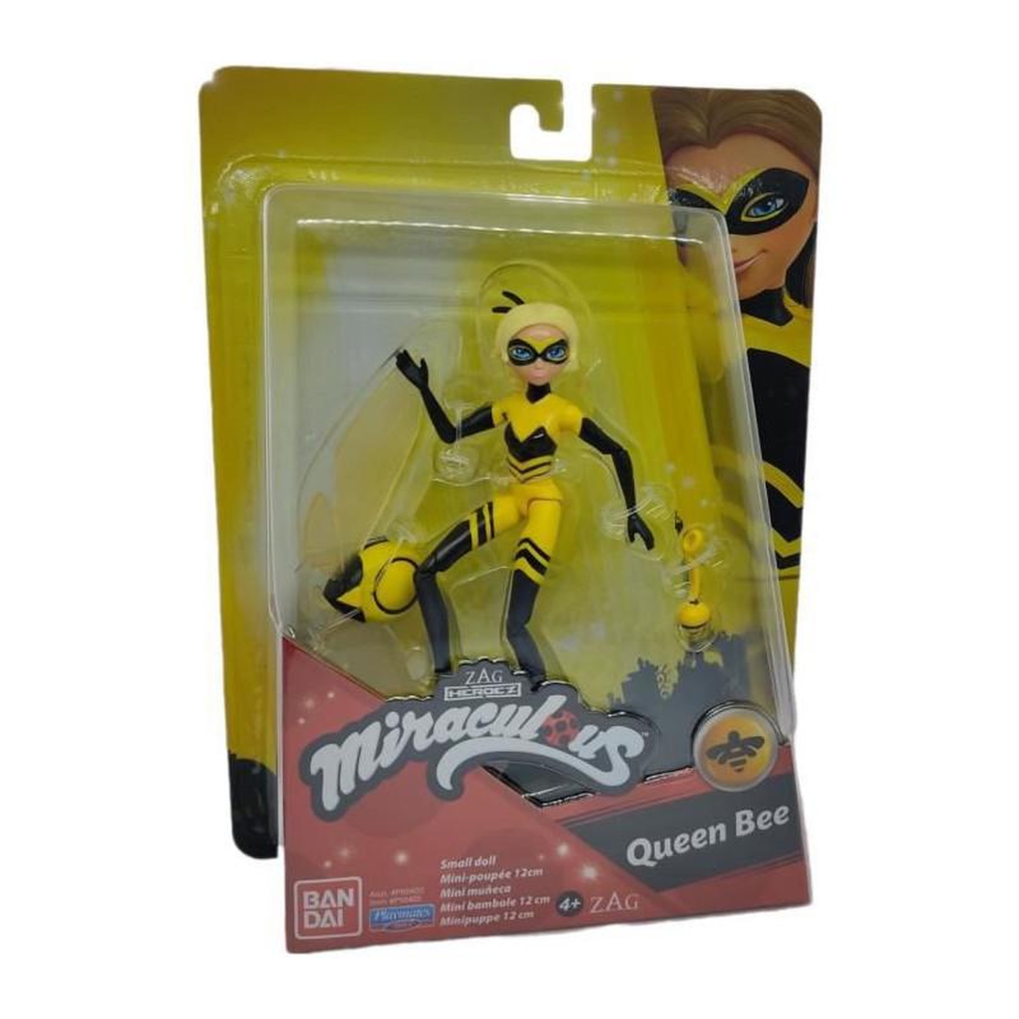 Voir la diapositive 2 : BANDAI Poupée Bandai Miraculous Queen Bee articulée