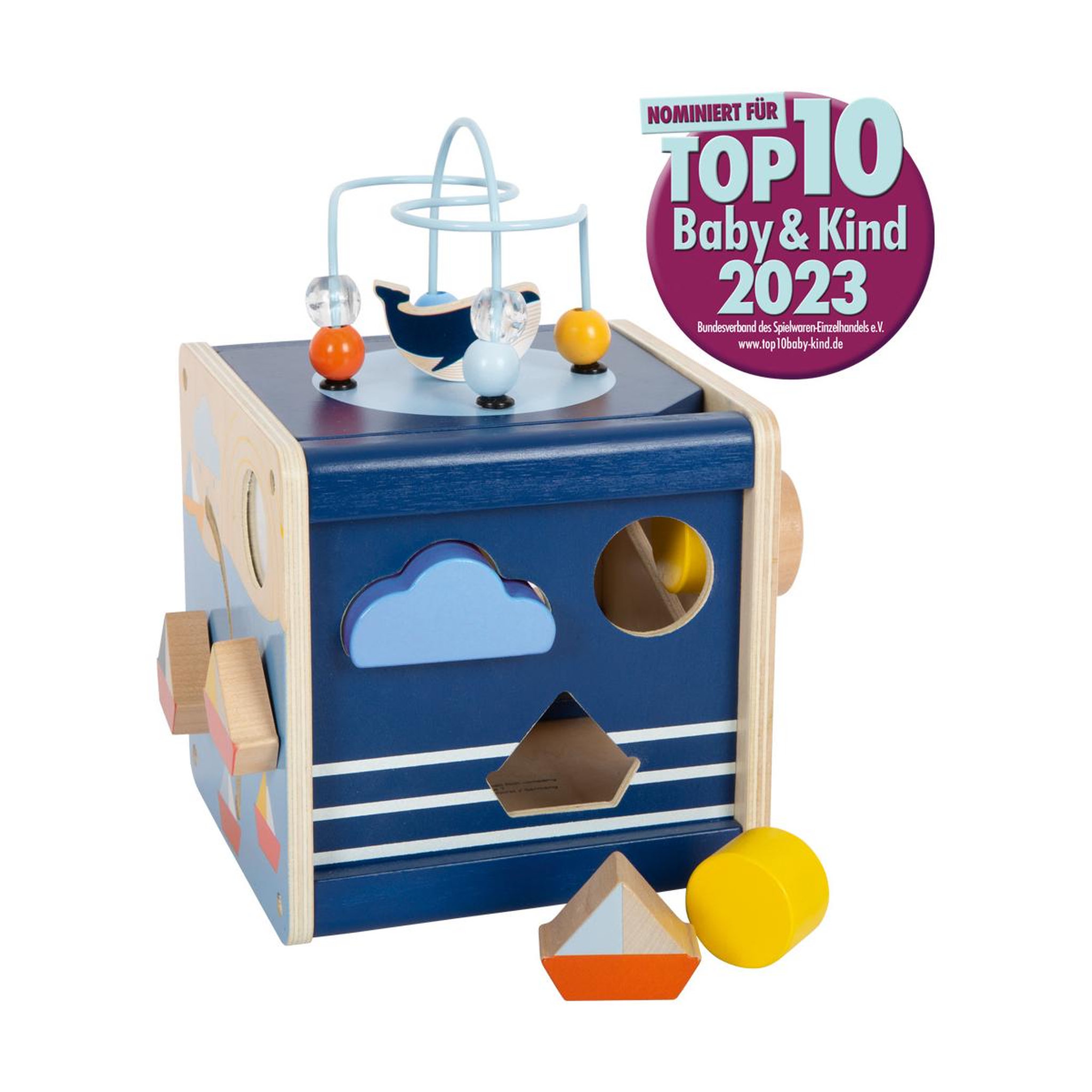 SMALLFOOT Cube de motricite grand ocean
