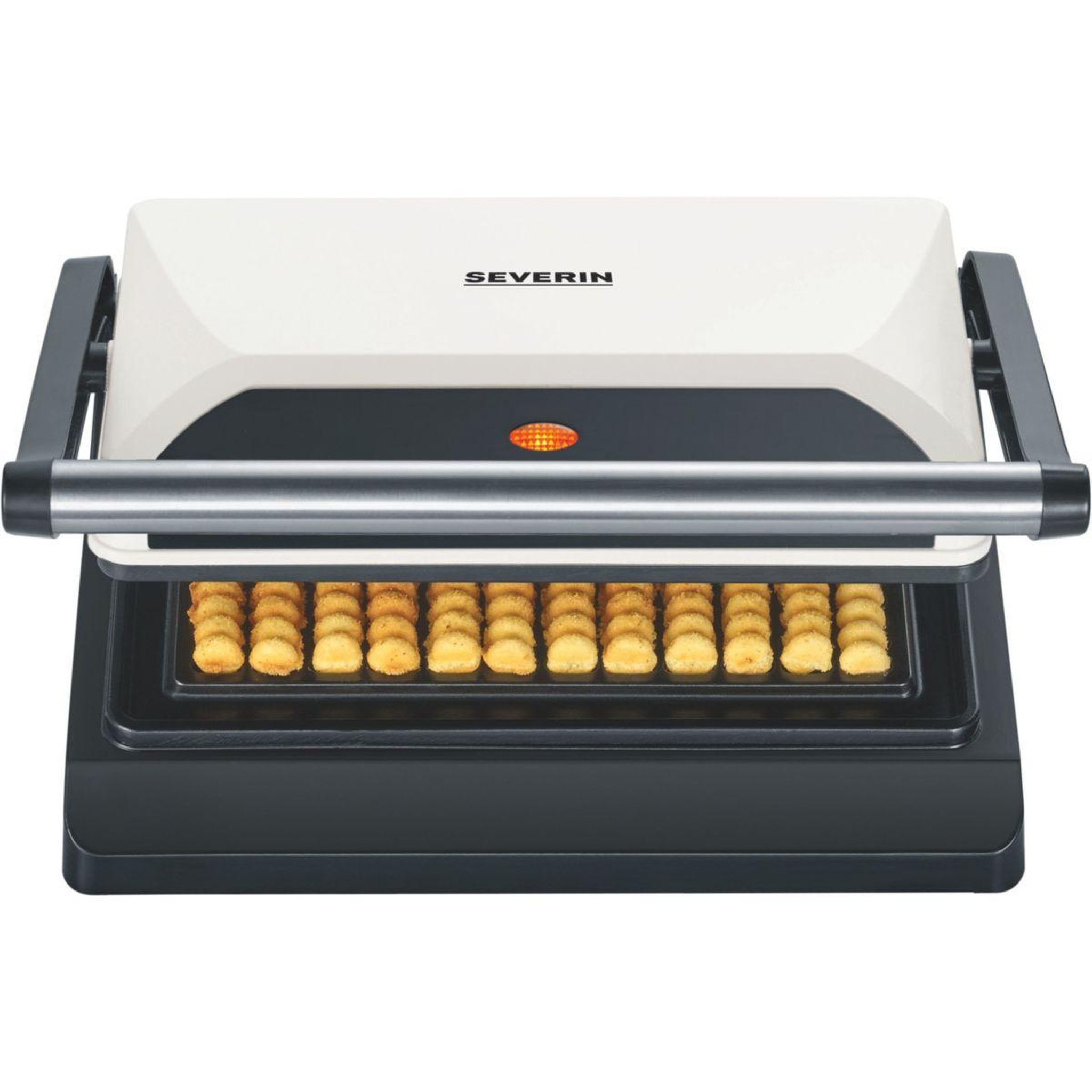 Voir la diapositive 3 : SEVERIN Gaufrier WA 2114 en forme de frites