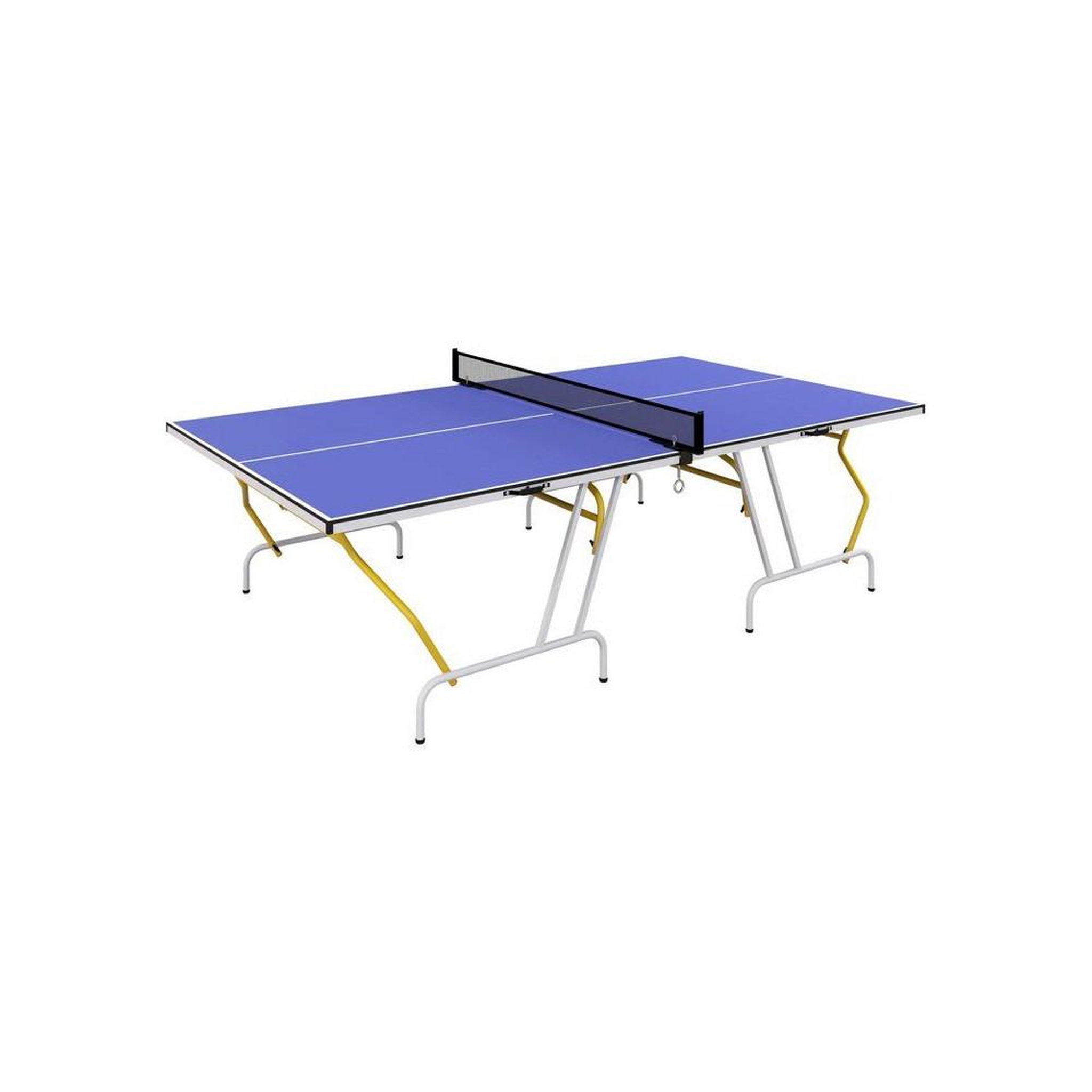 Voir la diapositive 4 : Table de tennis de table d'intérieur à plier en 4 parties Bongarini