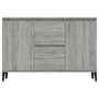 Voir la diapositive 3 : VIDAXL Buffet Sonoma gris 104x35x70 cm Bois d'ingenierie