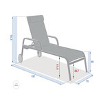 HESPERIDE Transat en aluminium Osmala Lin/Laurier - Hespéride